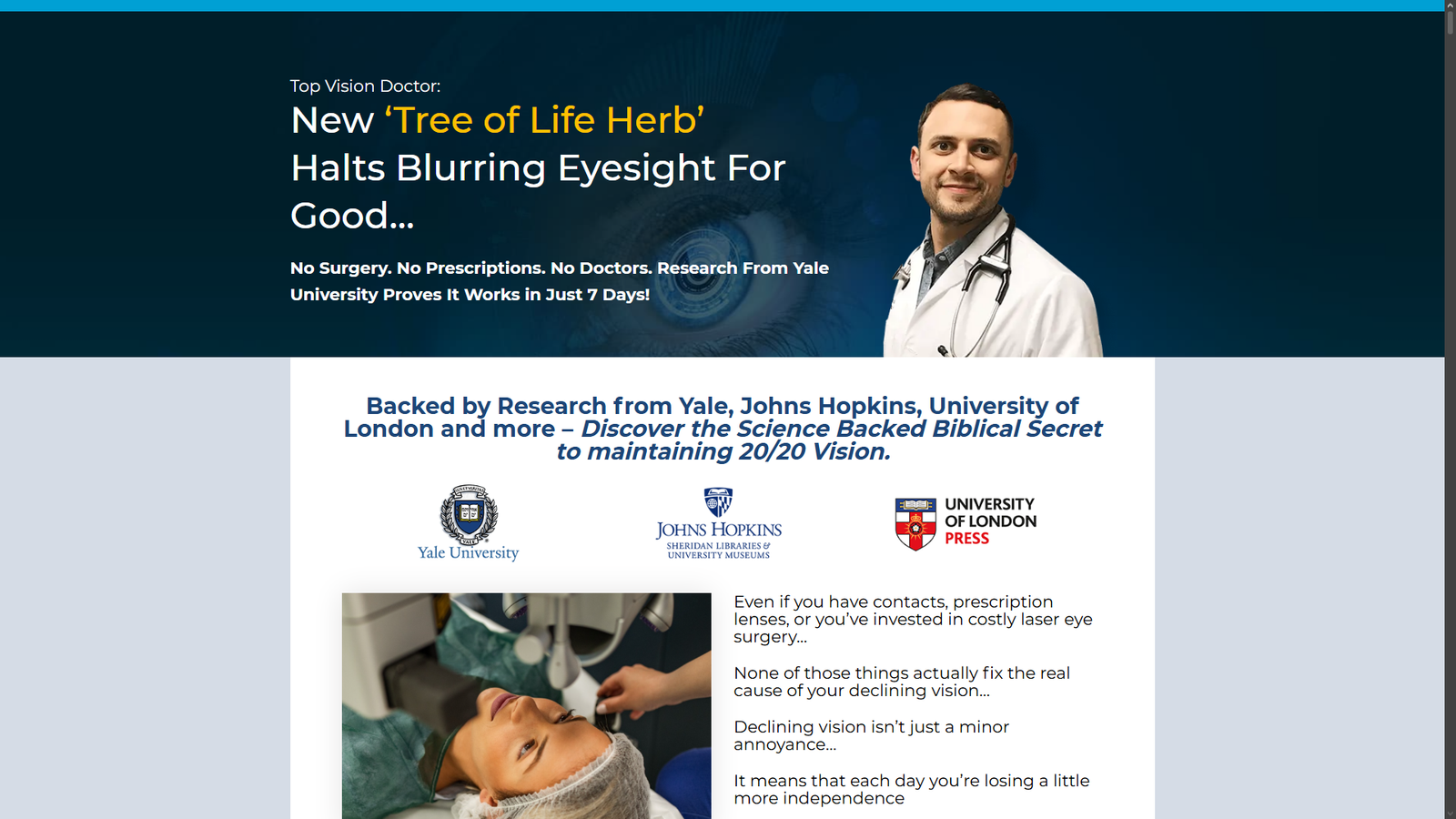 Clear Vision Breakthrough